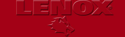 Lenox logo all red