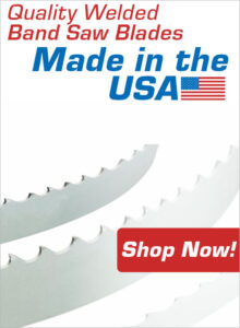 Quality welded band saw blades made in the USA
